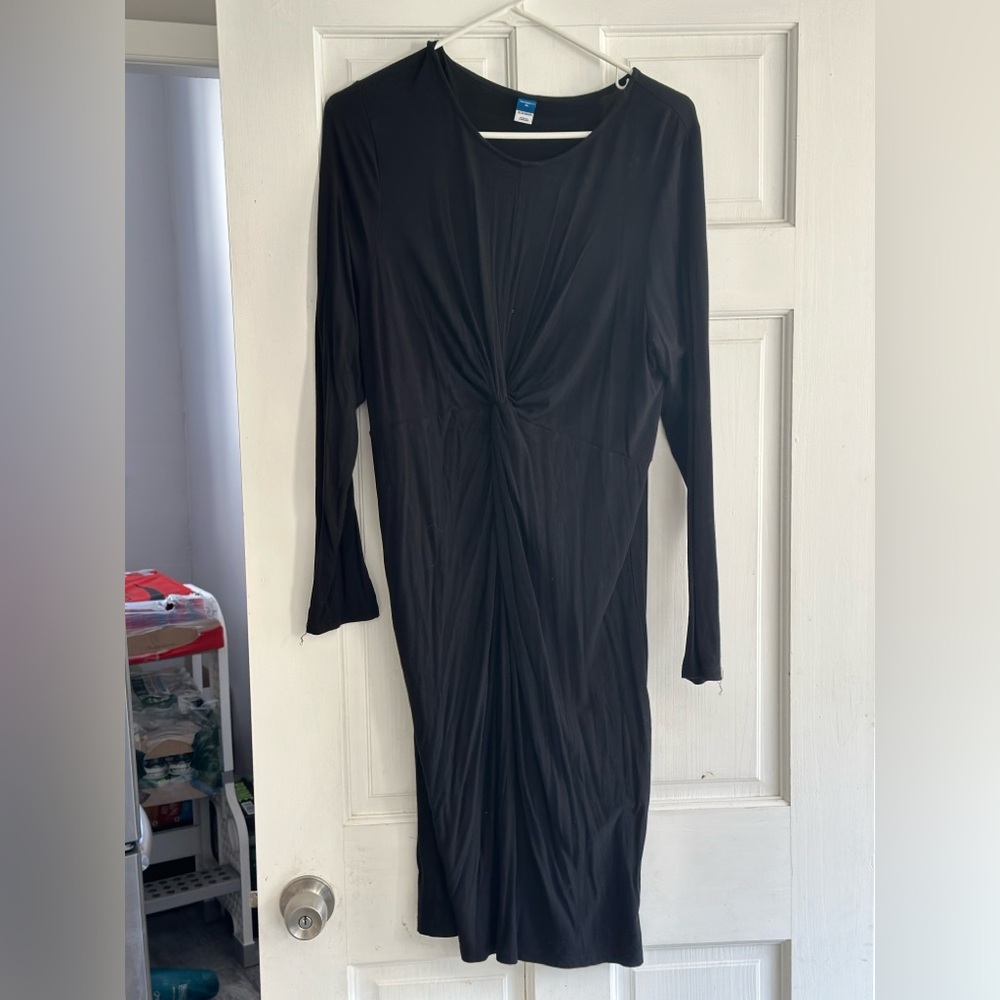 Maternity Dress Old Navy Business Casual - Size XL, Knee-Length, Long Sleeve